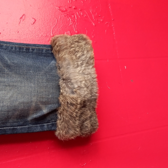 Caprees with a fur trim supper cute 9,6 - Picture 3 of 3